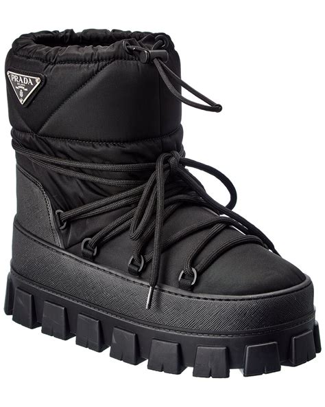 prada ski suit euros|Prada snow boots.